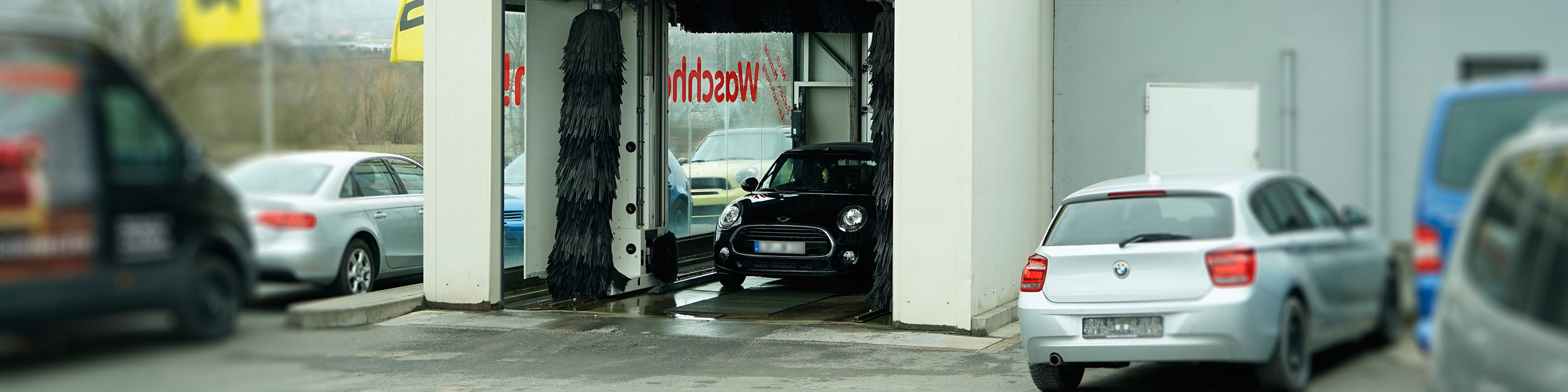 Autohaus Leikeim Marktzeuln Agip Tankstelle Waschanlage - Ausfahrt